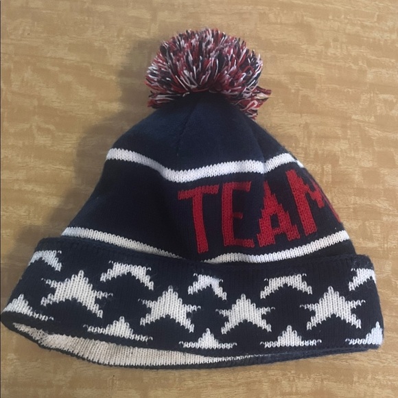 Team Apparel USA Knit Beanie - Red, White, Blue - Picture 4 of 7